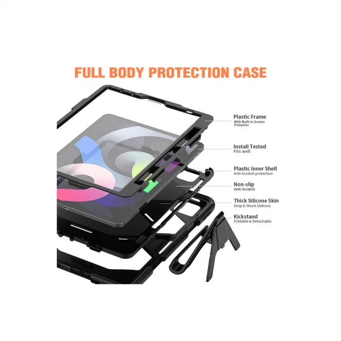 İpad Pro 11 (2020) Kılıf Griffin Tablet Kapak - Siyah