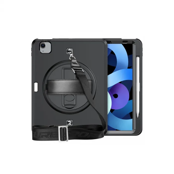 İpad Pro 11 (2020) Kılıf Strap-c Otterbox Tablet Kapak - Siyah