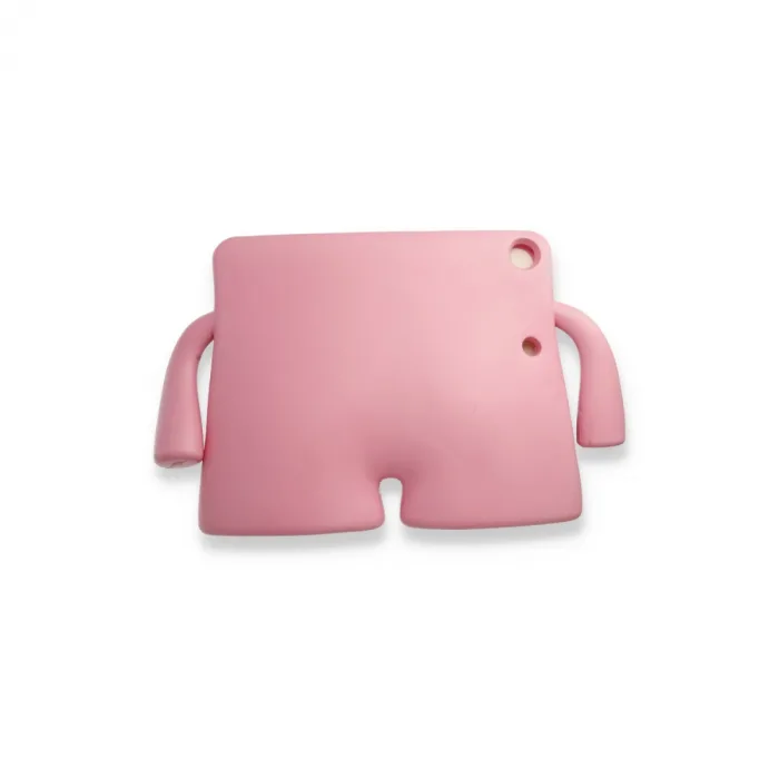 İpad Pro 11 (2021) Kılıf Karakter Tablet Silikon - Açık Pembe