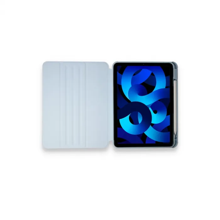 İpad Pro 11 (2021) Kılıf Ling 360 Kalemlikli Tablet Kılıf - Mavi