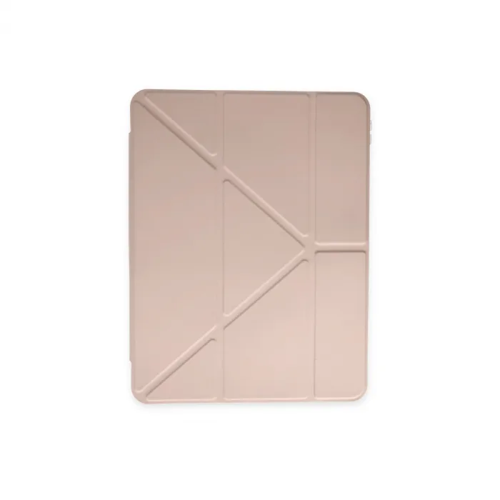 İpad Pro 11 (2024) Kılıf Kalemlikli Mars Tablet Kılıfı - Rose Gold
