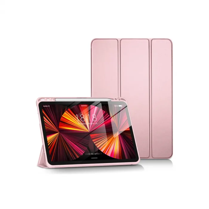 İpad Pro 11 (2024) Kılıf Tablet Smart Kılıf - Pembe