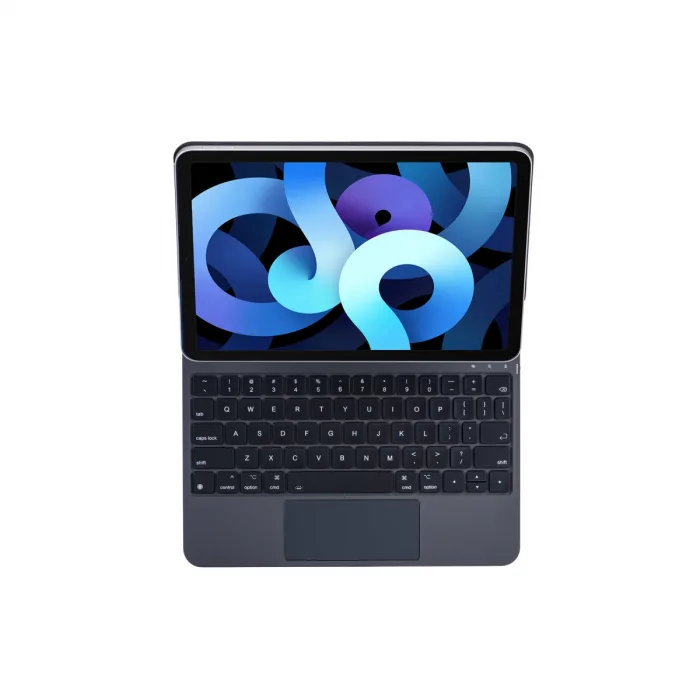 İpad Pro 11 (2024) Kılıf X7p Magic Manyetik Klavyeli Tablet Kılıfı - Siyah