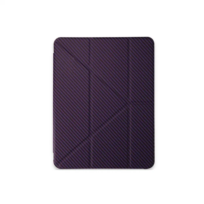 İpad Pro 13 (2024) Kılıf Color Karbon Tablet Kılıfı - Derin Mor