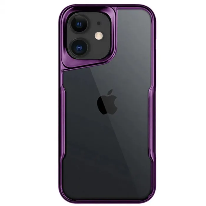 İphone 11 Kılıf Boyi Silikon Kapak - Derin Mor