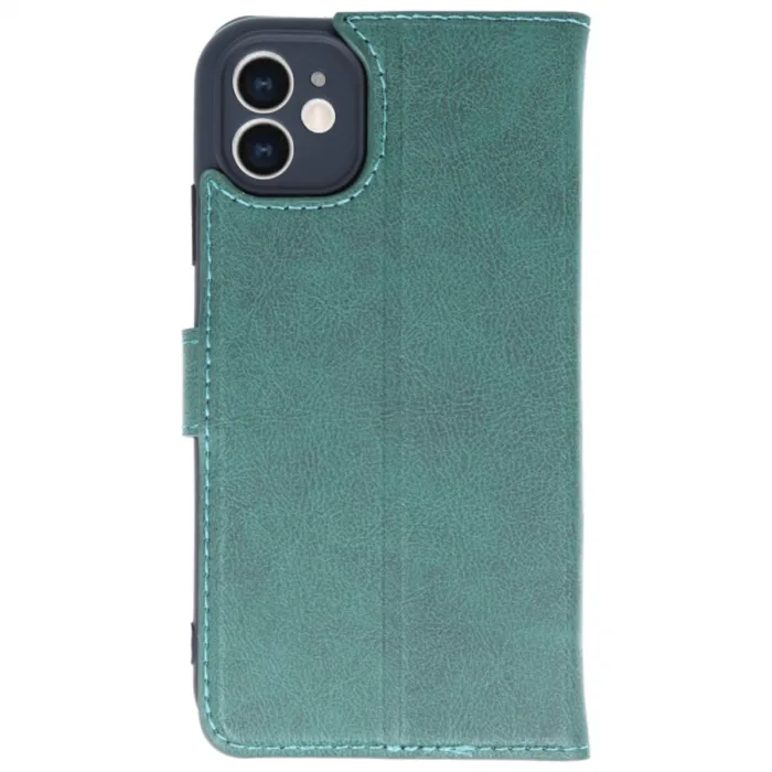 İphone 11 Kılıf Trend S Plus Kapaklı Kılıf - Yeşil