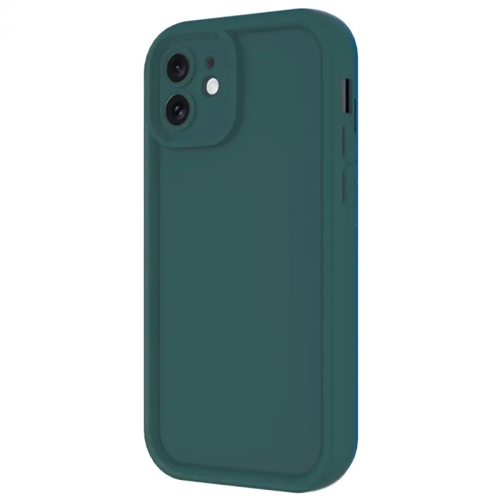 İphone 11 Kılıf Viera Silikon - Koyu Yeşil