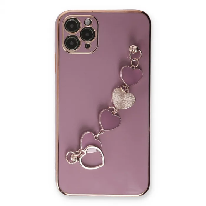 İphone 11 Pro Kılıf Esila Silikon - Mor