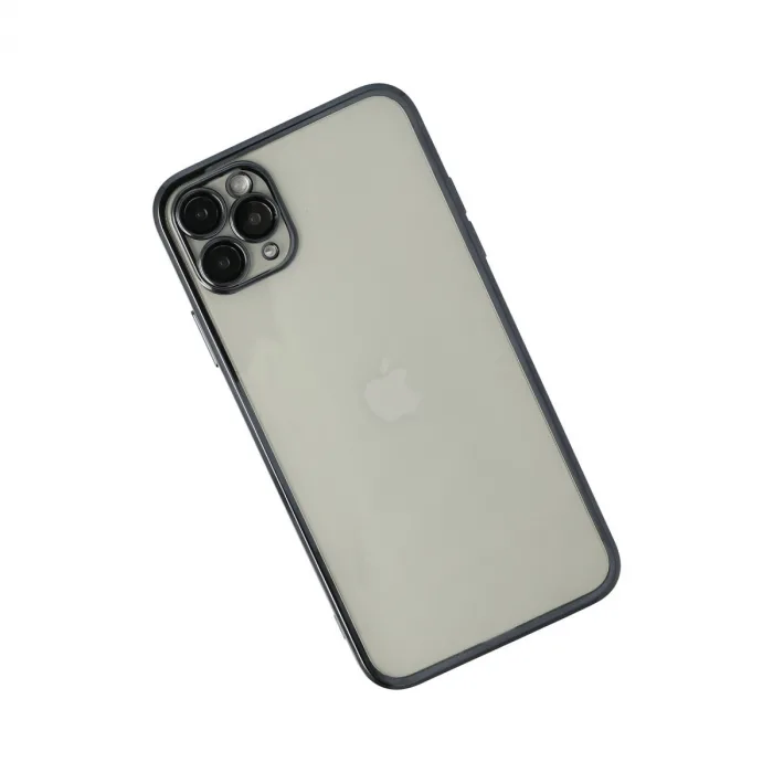 iPhone 11 Pro Kılıf Razer Lensli Silikon - Siyah