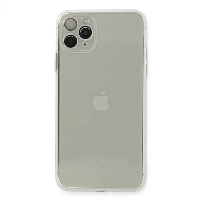 İphone 11 Pro Max Kılıf Fly Lens Silikon - Şeffaf