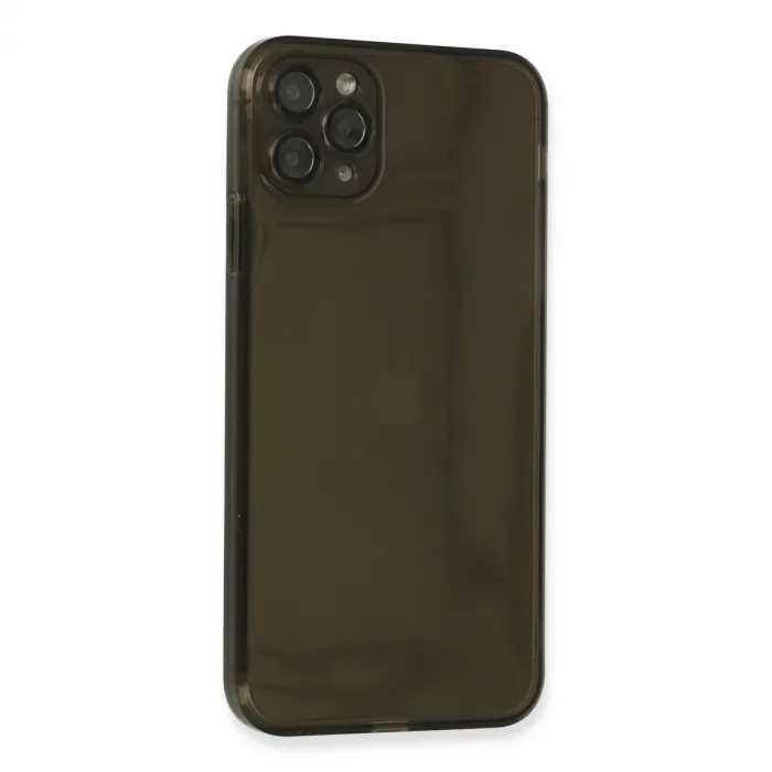 İphone 11 Pro Max Kılıf Fly Lens Silikon - Siyah