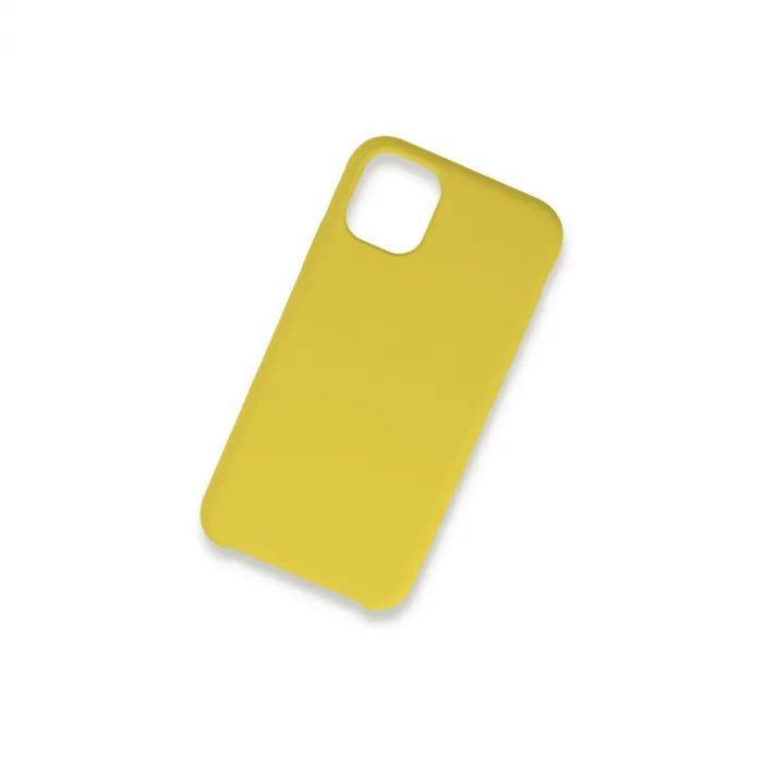 İphone 11 Pro Max Kılıf Lansman Legant Silikon - Sarı