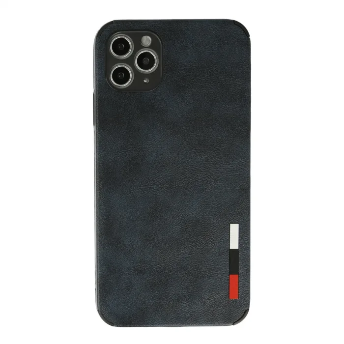 iPhone 11 Pro Max Kılıf Loop Deri Silikon - Lacivert