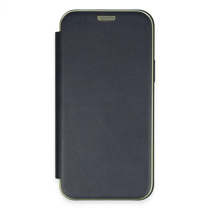 İphone 12 Kılıf Dolpin Kapaklı - Lacivert