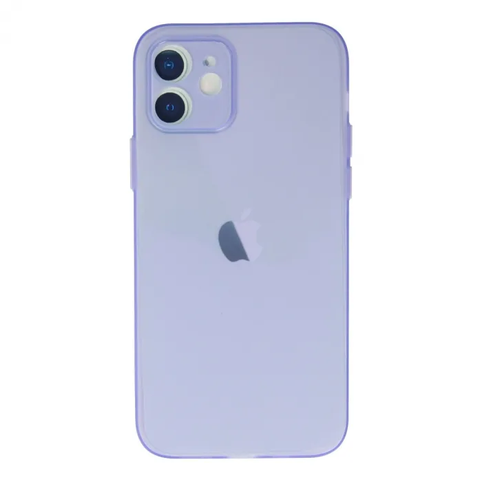 iPhone 12 Kılıf Puma Silikon - Mor