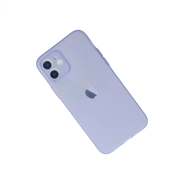 iPhone 12 Kılıf Puma Silikon - Mor