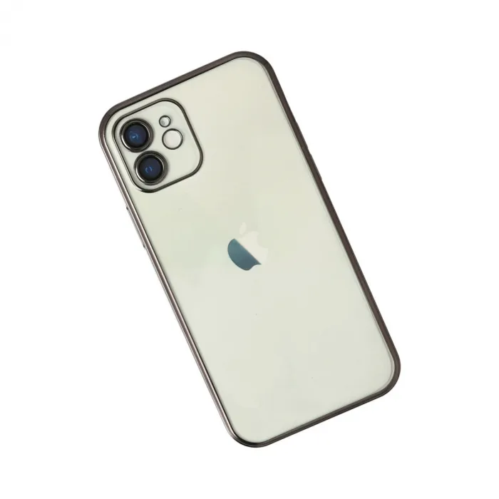 İphone 12 Kılıf Razer Lensli Silikon - Siyah