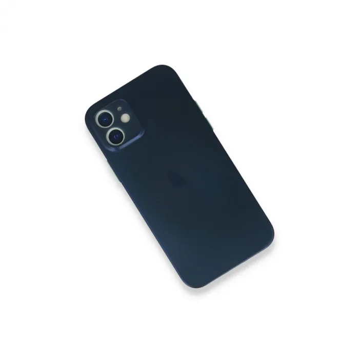 İphone 12 Mini Kılıf Pp Ultra İnce Kapak - Mavi