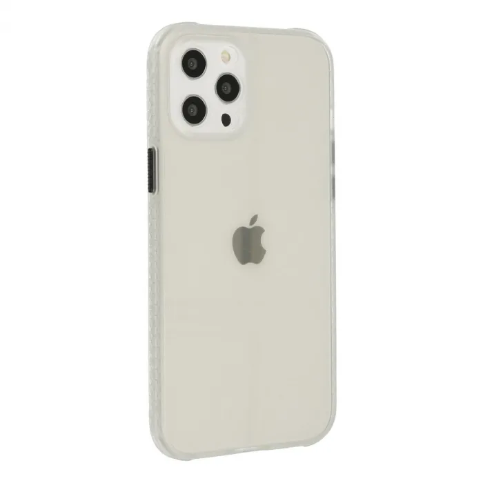 İphone 12 Pro Kılıf Miami Şeffaf Silikon - Şeffaf