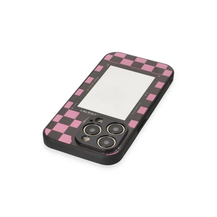 İphone 12 Pro Kılıf Mirror Desenli Kapak - Mirror - 8