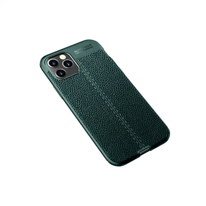 İphone 12 Pro Max Kılıf Auto Focus Kapak - Yeşil