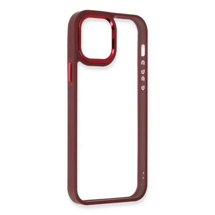 İphone 12 Pro Max Kılıf Dora Kapak - Kırmızı