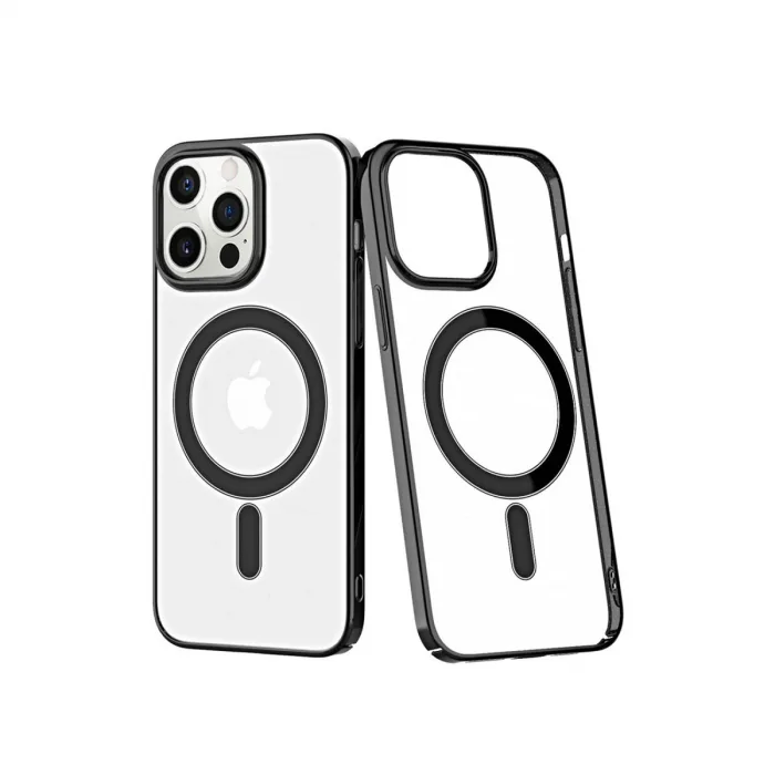 İphone 12 Pro Max Kılıf Element Magneticsafe Sert Kapak - Siyah