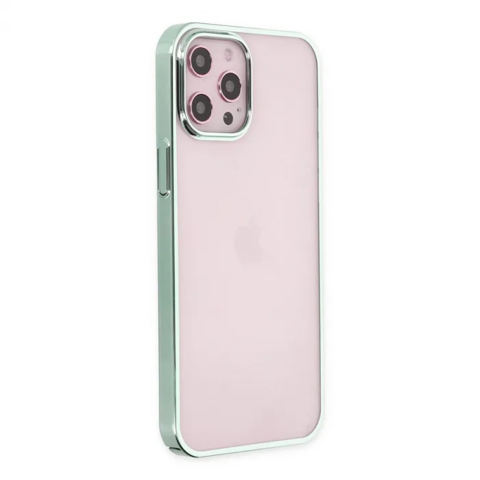 İphone 12 Pro Max Kılıf Element Silikon - Yeşil
