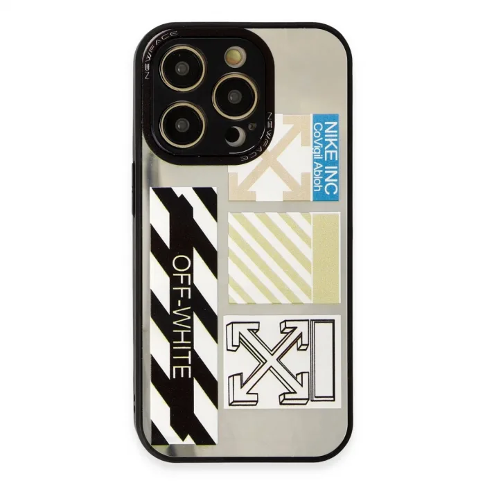 İphone 12 Pro Max Kılıf Mirror Desenli Kapak - Mirror - 6