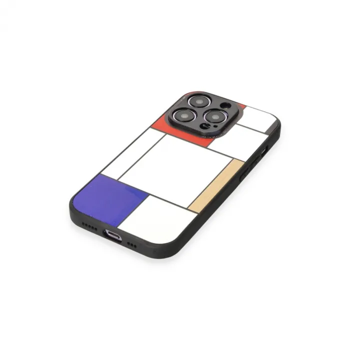 İphone 12 Pro Max Kılıf Mirror Desenli Kapak - Mirror - 9