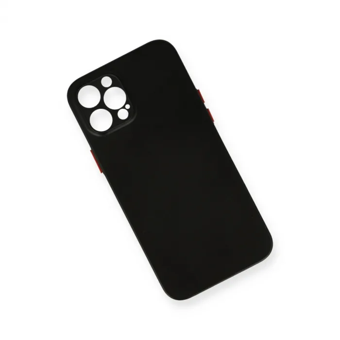 İphone 12 Pro Max Kılıf Pp Ultra İnce Kapak - Siyah