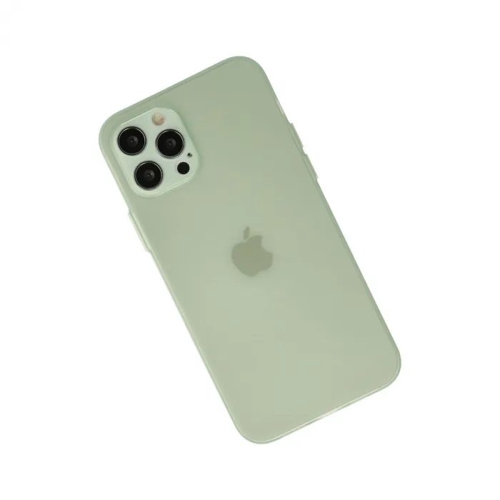 iPhone 12 Pro Max Kılıf Puma Silikon - Açık Yeşil