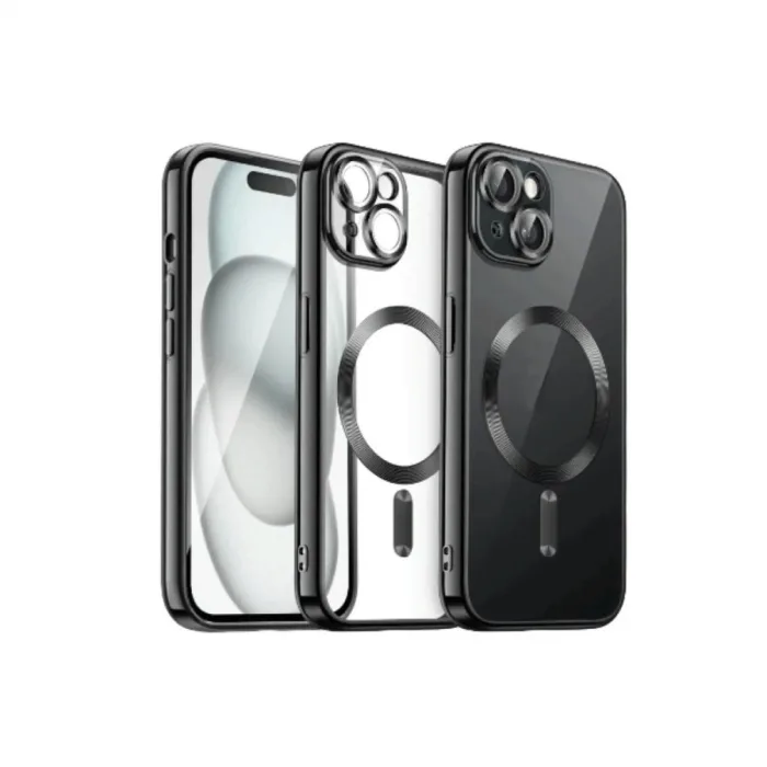 İphone 13 Kılıf Kross Magneticsafe Kapak - Siyah