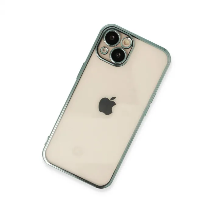 İphone 13 Kılıf Razer Lensli Silikon - Yeşil