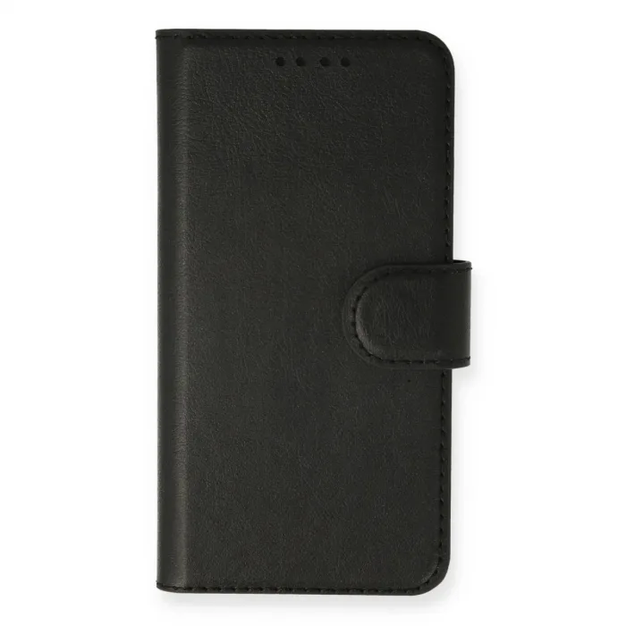 İphone 13 Mini Kılıf Trend S Plus Kapaklı Kılıf - Siyah