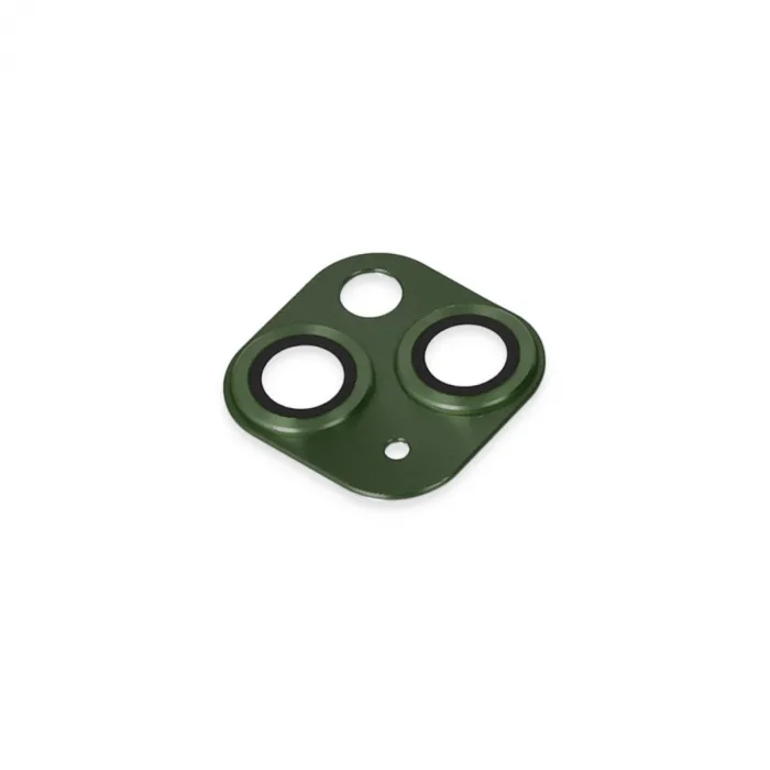 İphone 13 Pers Alüminyum Kamera Lens - Yeşil