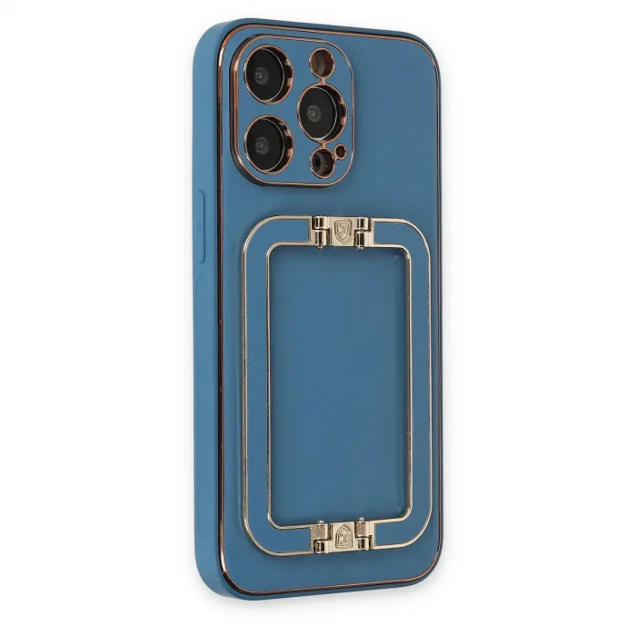 İphone 13 Pro Kılıf Coco Elit Kapak - Mavi