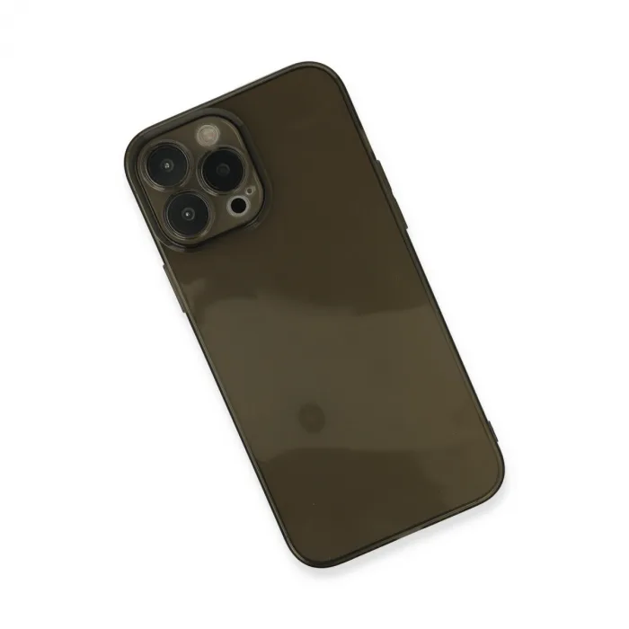 İphone 13 Pro Kılıf Fly Lens Silikon - Siyah