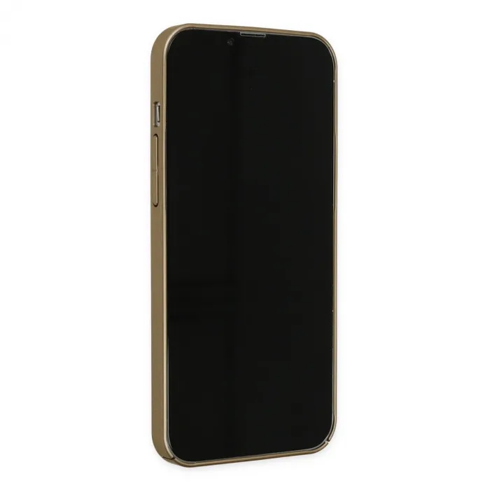 İphone 13 Pro Kılıf Jack Magneticsafe Lens Silikon - Gold