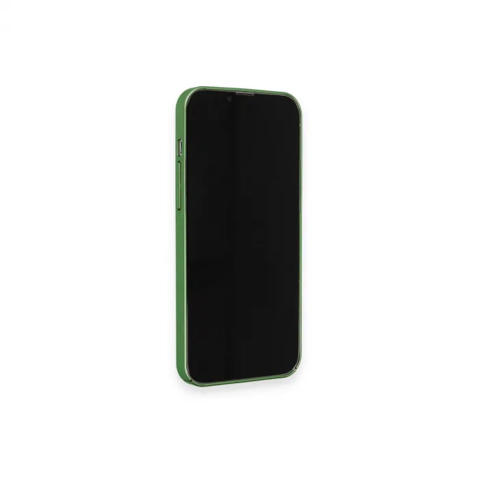 İphone 13 Pro Kılıf Jack Magneticsafe Lens Silikon - Yeşil