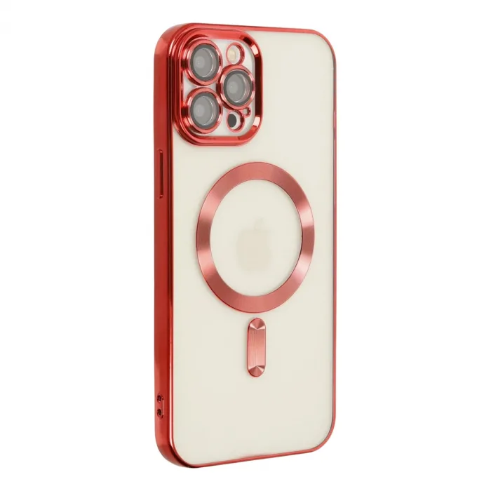 İphone 13 Pro Kılıf Kross Magneticsafe Kapak - Kırmızı