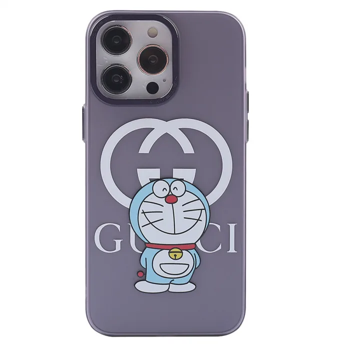 İphone 13 Pro Kılıf Prada Desenli Kapak - Prada Mor - 3