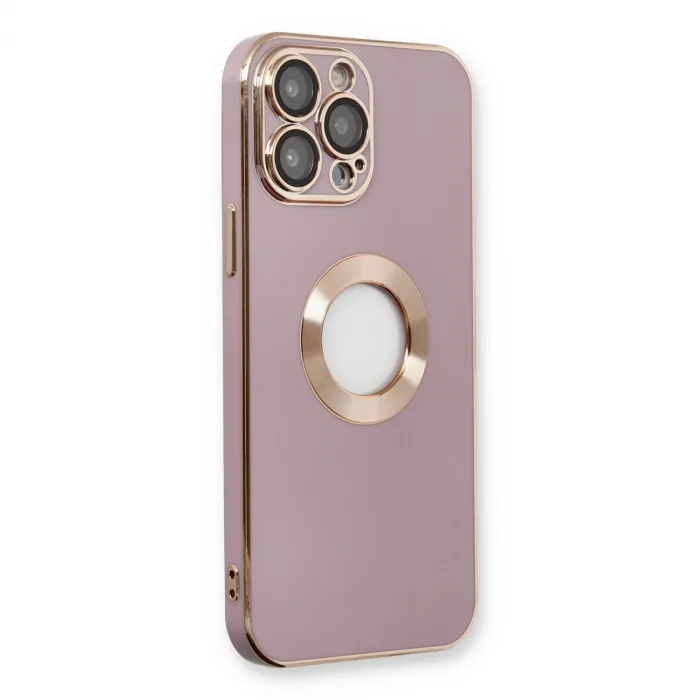 İphone 13 Pro Kılıf Store Silikon - Mor