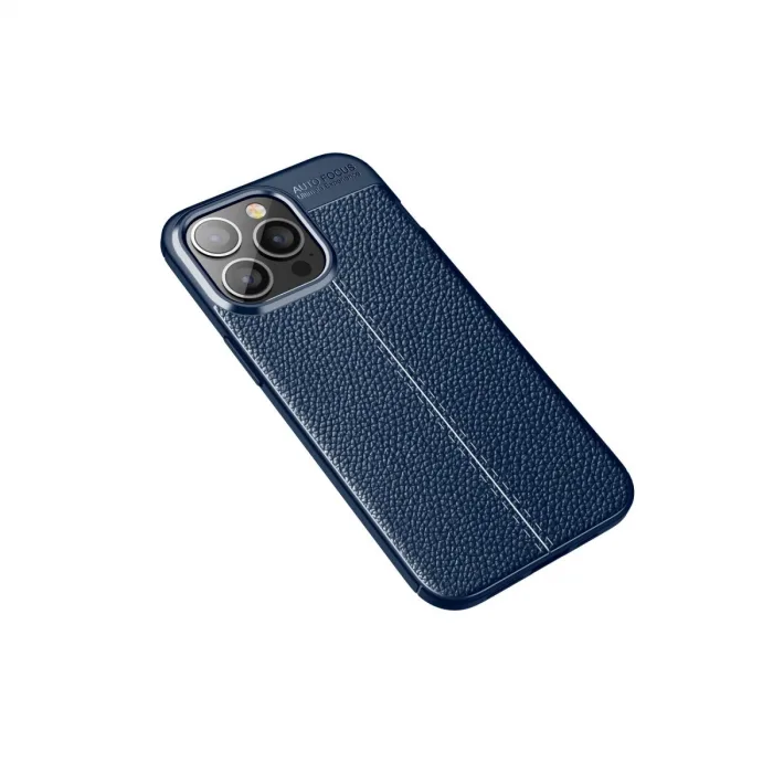 İphone 13 Pro Max Kılıf Auto Focus Kapak - Lacivert