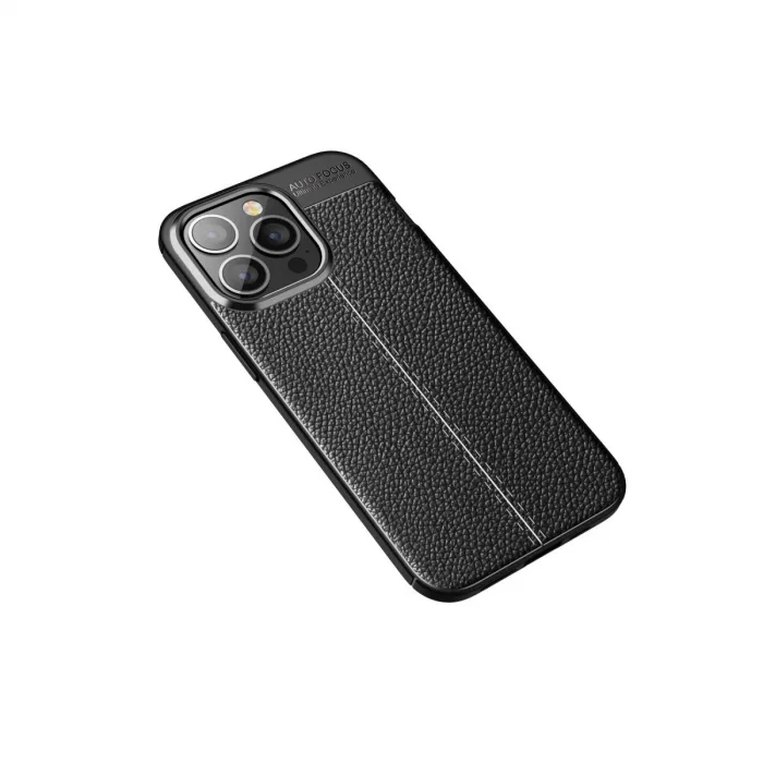 İphone 13 Pro Max Kılıf Auto Focus Kapak - Siyah