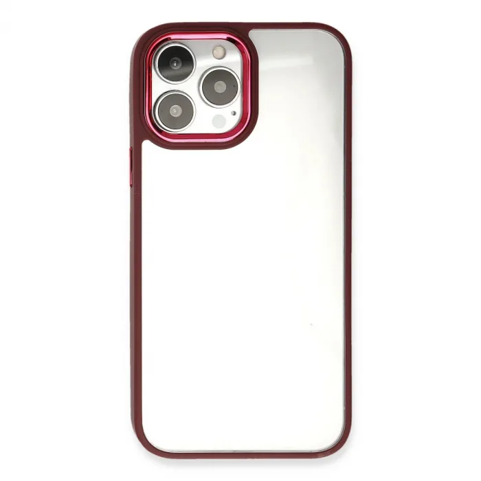 İphone 13 Pro Max Kılıf Dora Kapak - Kırmızı