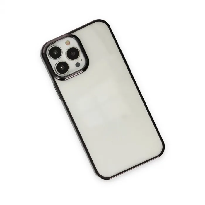 İphone 13 Pro Max Kılıf Element Silikon - Siyah