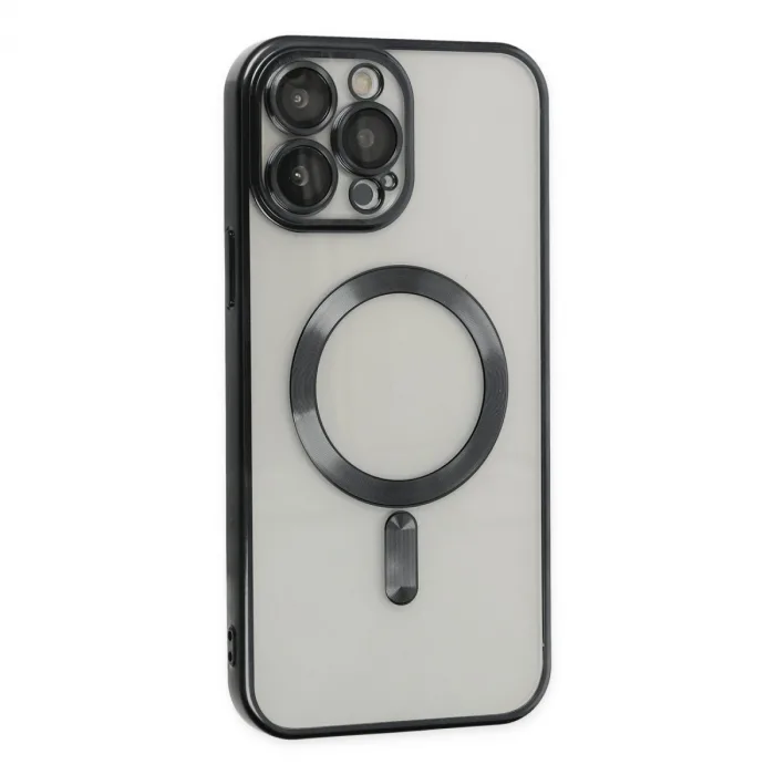 İphone 13 Pro Max Kılıf Kross Magneticsafe Kapak - Siyah