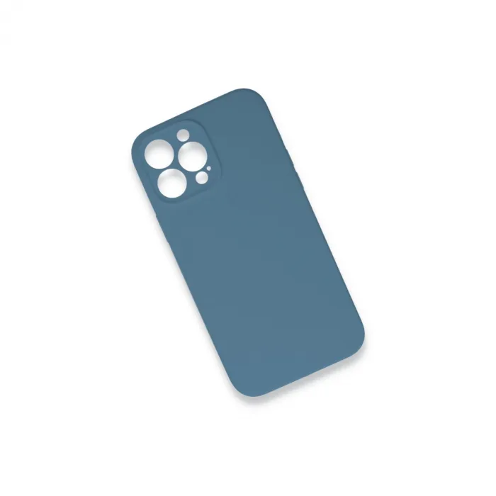 İphone 13 Pro Max Kılıf Lansman Legant Silikon - Açık Mavi