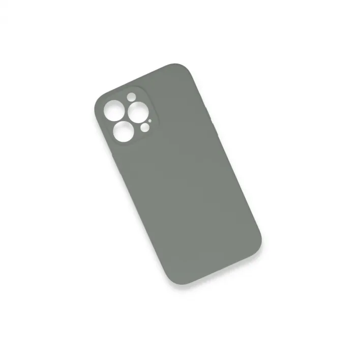 İphone 13 Pro Max Kılıf Lansman Legant Silikon - Gri
